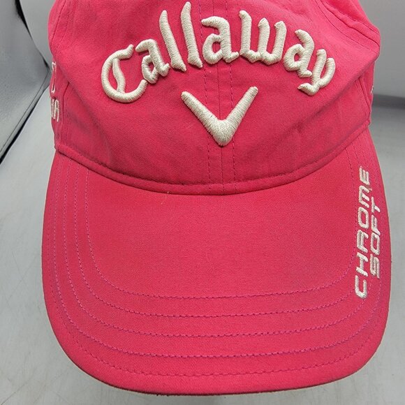 Callaway Chrome Soft XR Odyssey Big Bertha Womens Pink Hat Cap Athletic Outdoors - Picture 9 of 9